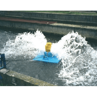 Aquitechnics Aérateurs de bassin Flobull 0.5CV 1 phase + Kit Jet-long Flobull 0.50CV - Aérateur de surface flottant professionnel KITAPJL050