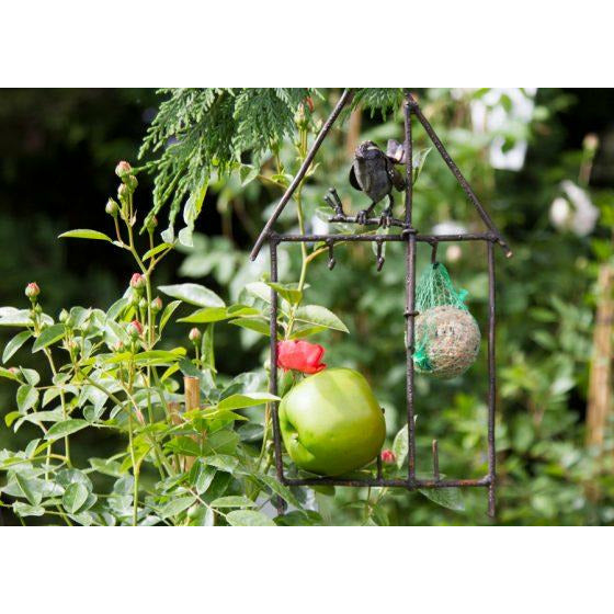 Arrosoir & Persil Troglodyte mignon – porte graisse modèle maison - Accessoire décoratif pour oiseaux 20217