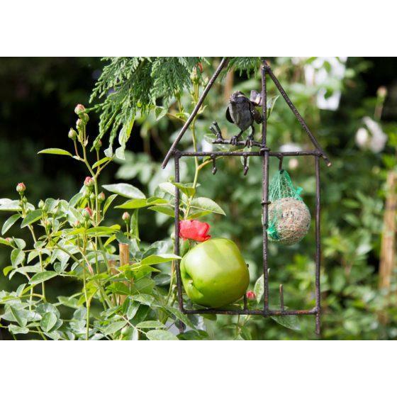 Arrosoir & Persil Troglodyte mignon – porte graisse modèle maison - Accessoire décoratif pour oiseaux 20217AP