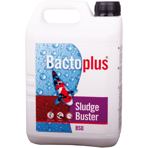 Bactoplus Produits d'entretien Bactoplus Sludge Buster BSO 2.5L pour 25.000L - Prévient la formation de vase 05050140