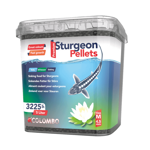 Colombo Nourriture pour poissons Colombo Esturgeon Food 5L - Medium 4.5MM 8715897316616 03050780