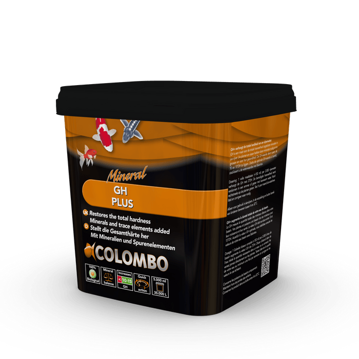 Colombo Duretés Colombo GH+ 5000ml - Augmente la dureté totale 8715897041938 05020130