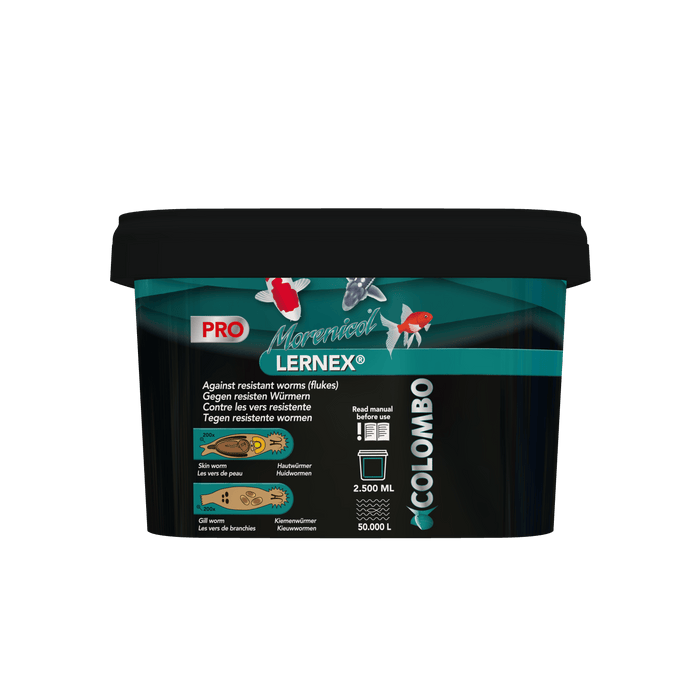 Colombo Traitements Lernex PRO 2500ml/50.000litres - Contre les vers de la peau et des branchies - Morenicol Colombo 8715897166020 05020358