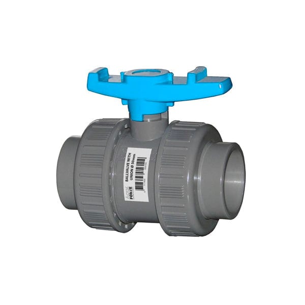 Econoline Vannes en PVC PVC vanne à bille Econo-Line 75mm PN16 8717605090474 AD093