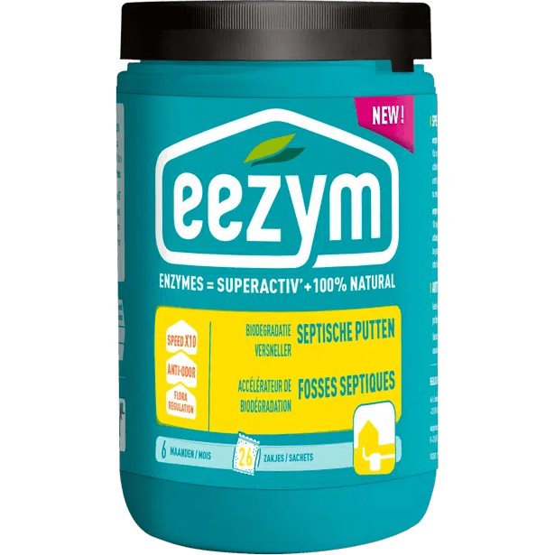 Eezym Accélérateur de Biodégradation Fosses Septiques 6 Mois Soluble