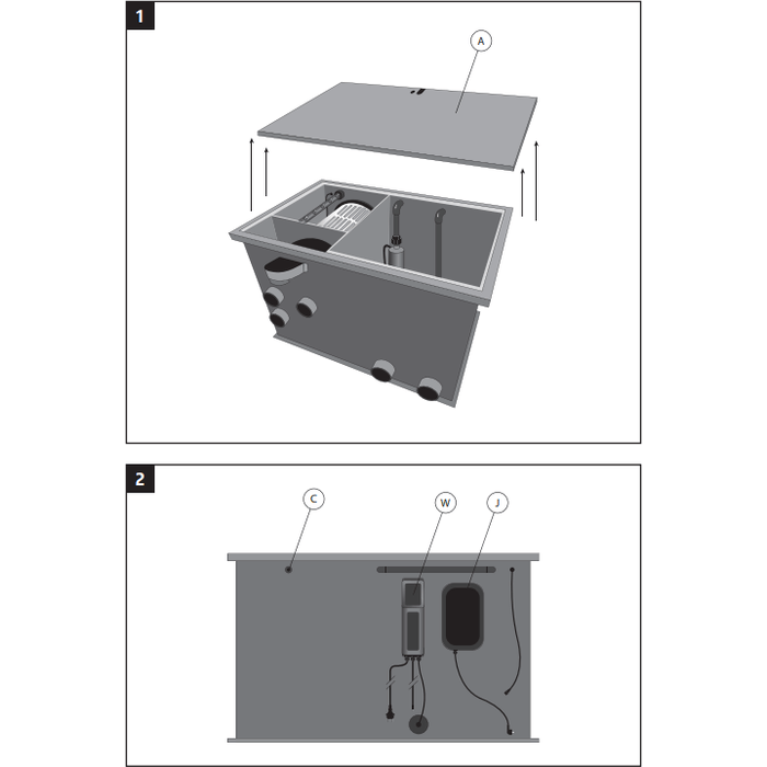 Filtreau Filtres à tambour Combi Next - Tambour compact avec movingbed inclus jusque 45m³ ! - Filtreau