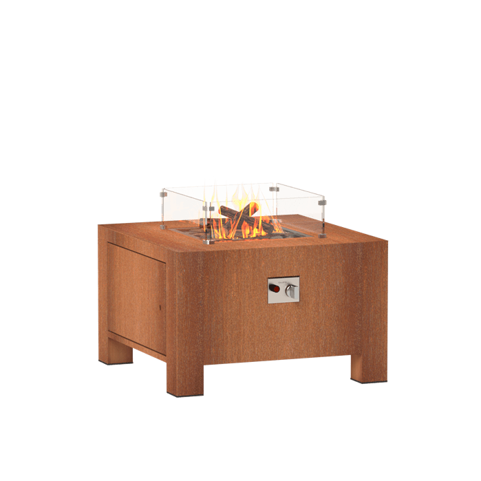 Forno Cooking Feu à gaz en acier corten - 0.8m x 0.8m x 0.5m VBC3