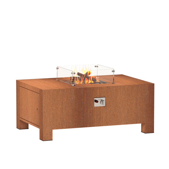 Forno Cooking Feu à gaz en acier corten - 1.2m x 0.8m x 0.5m VBC1