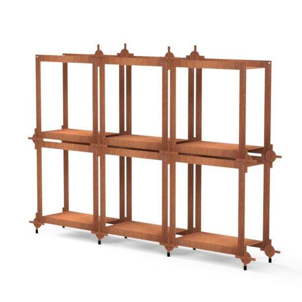 Forno Cooking Stockage de bois - 0.55m x 0.25m x 0.55m BBS