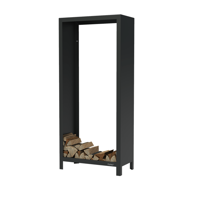 Forno Cooking Stockage de bois - Hr Coating - 0.8m x 0.4m x 1.8m BHG