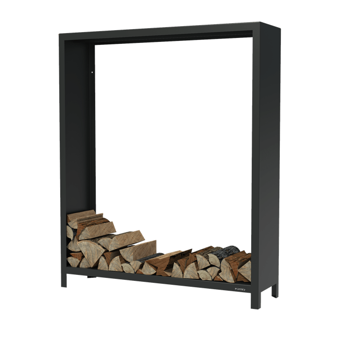 Forno Cooking Stockage de bois - Hr Coating - 1.5m x 0.4m x 1.8m BHG1.2