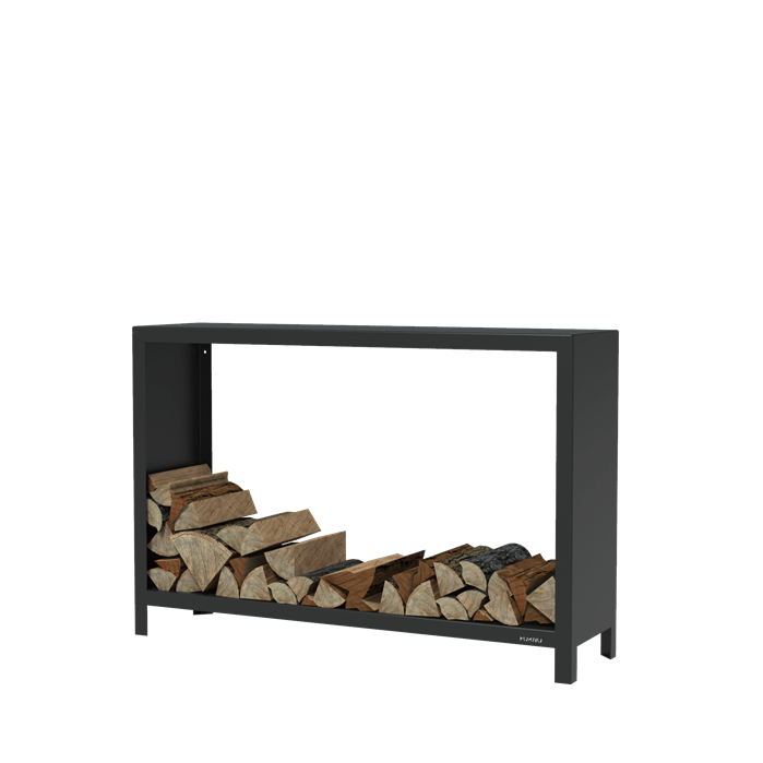 Forno Cooking Stockage de bois - Hr Coating - 1.5m x 0.4m x 1m BHG4.2