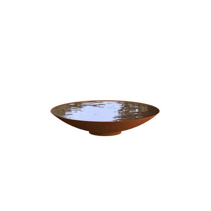 Foudebassin.com Bols d'eau Bol d'eau en acier corten 100 x 21CM WNS3
