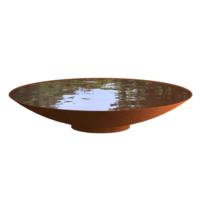 Foudebassin.com Bols d'eau Bol d'eau en acier corten 200 x 31CM WNS6