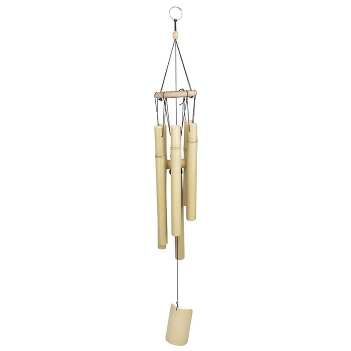 FOUDEBASSIN.COM Carillon à vent en bambou - Carillon en bambou de 33CM