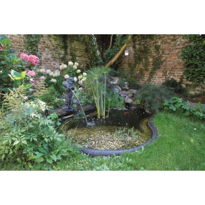 FOUDEBASSIN.COM UBBINK IRIS SII - bassin préformé - HDPE, surface 1,09 m², profondeur max 45 cm, volume d'eau 240 l - H45 x 135 x 90 cm 8711465310161 1311016