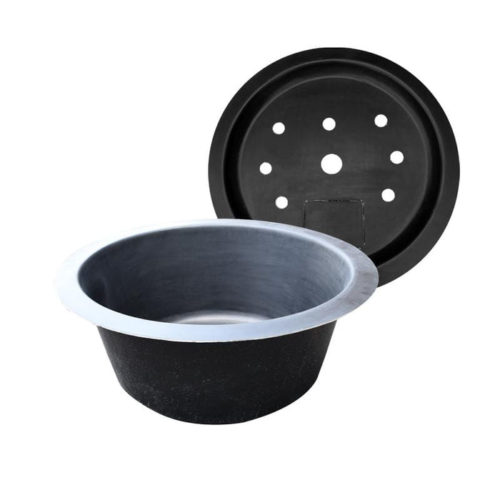 Foudebassin.com Bassins préformés PACK Bac de fontaine + couvercle 170 x 60CM - Polyester AQ4245-FB