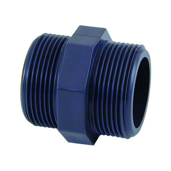 FOUDEBASSIN.COM PVC douille double ¾" mâle PN10 2113