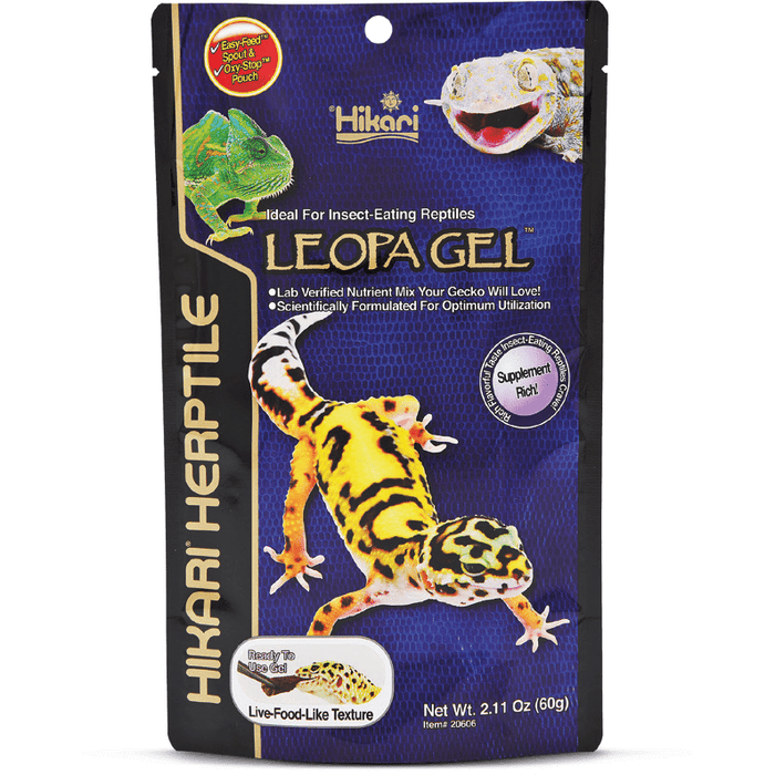 Hikari Nourriture Hikari Leopagel - 60g - Nourriture pour reptile 0042055206068 A3020610