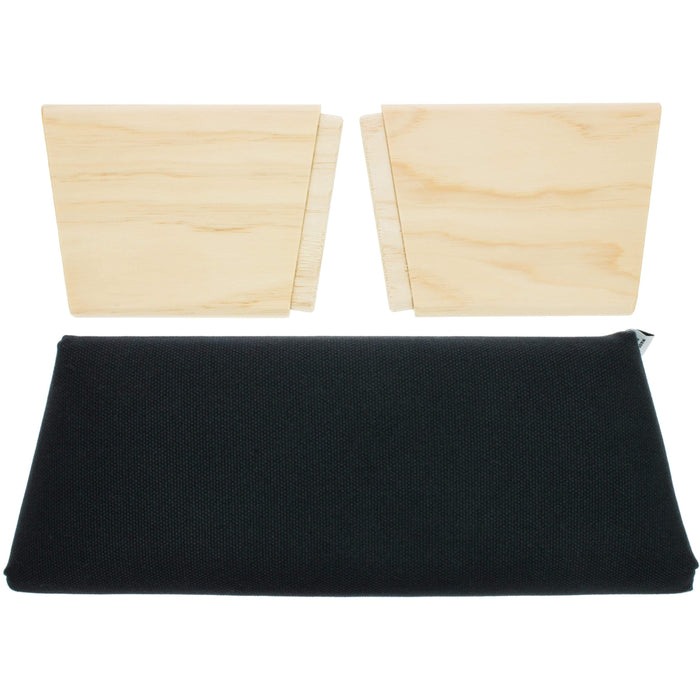 Iwachu Zafus Banc de Méditation Démontable - Noir 8435131205109 ME010TBK