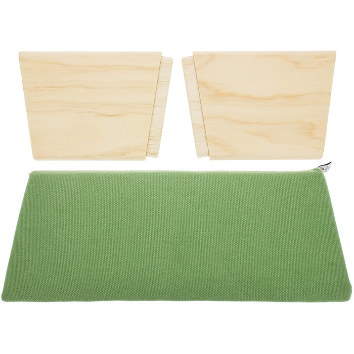 Iwachu Zafus Banc de Méditation Démontable - Vert olive 8435131205154 ME010TGO