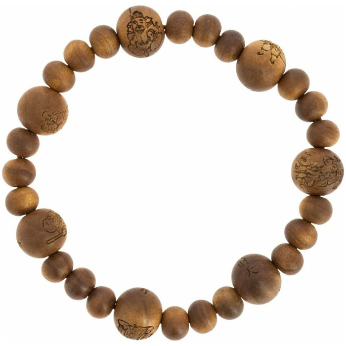 Iwachu Malas Japonais Bracelet-mala Nenju Bonne Fortune Santal 8435131212169 NJ006