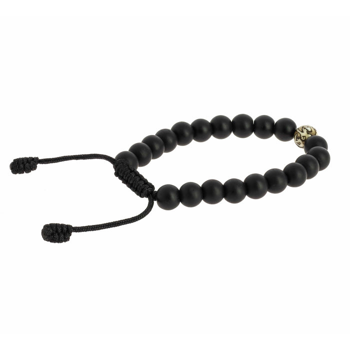 Iwachu Malas Japonais Bracelet-mala Onyx Noir BI270
