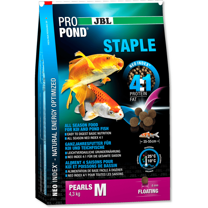 JBL JBL ProPond Staple - Medium 4.3kg - Granulés toutes saisons 4014162413666 4136600