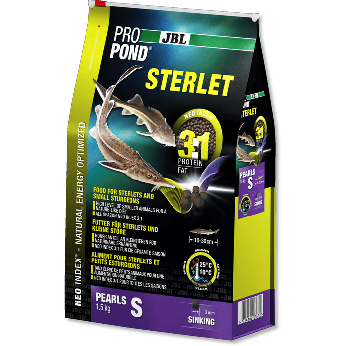 JBL JBL ProPond Sterlet - Small 1.5kg - Aliment complet pour petits esturgeons 4014162036742 4127716