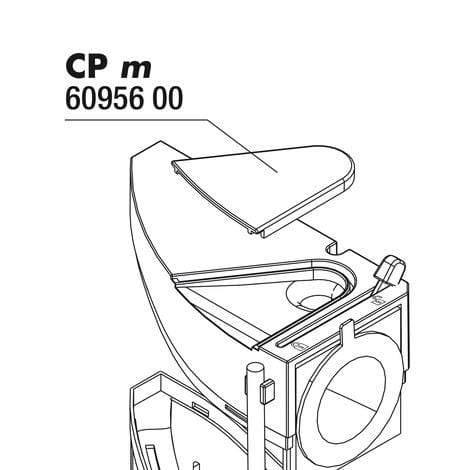 JBL Without Descri JBL CristalProfi m Couvercle sortie d'eau 4014162609564 6095600