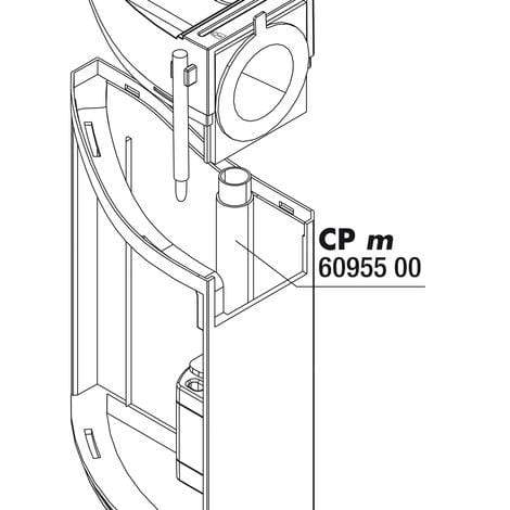 JBL Without Descri JBL CristalProfi m Tubulure de sortie d'eau 4014162609557 6095500