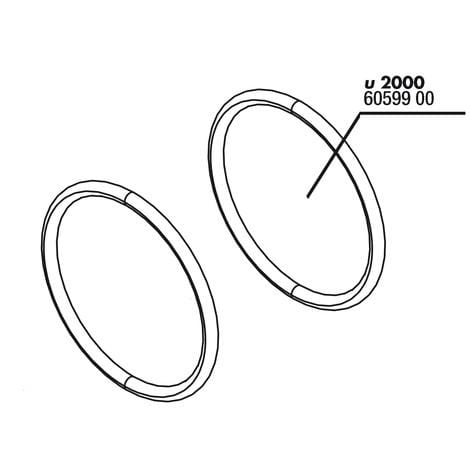 JBL Without Descri JBL Joint c (2x) couvercle+connex. tuyau u800/1100 4014162605986 6059800