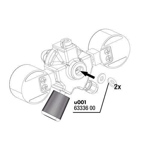 JBL Without Descri JBL Joint plat d'étanchéité pour u-système (2x) 4014162633361 6333600
