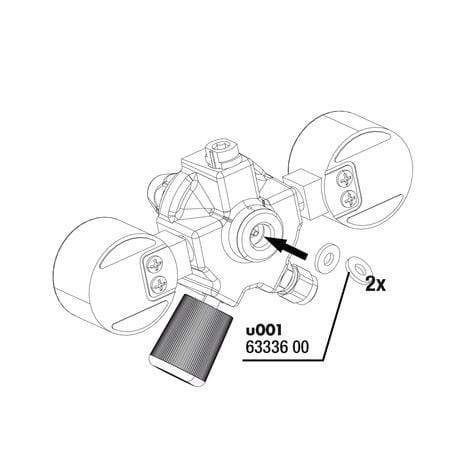 JBL Without Descri JBL Joint plat d'étanchéité pour u-système (2x) 4014162633361 6333600