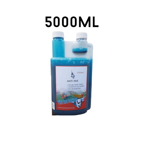 Koï Doctor Soins des poissons Anti-Parasite 5litres - Formol/Vert de malachite - De Koi Doctor 5425035780151 5425035780151