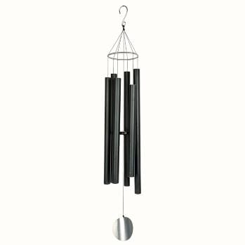 Nature's Melody Carillons Carillon à vent Aureole Tunes Noir - 90CM 810812020840 AT36BK