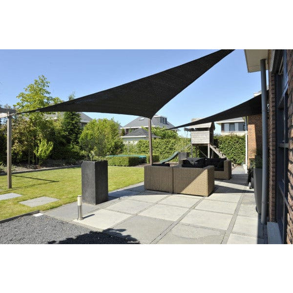 Nesling Toile d'ombrage triangle 3.6M x 3.6M x 3.6M - Couleur Noir 8717677460854 N502-082-33
