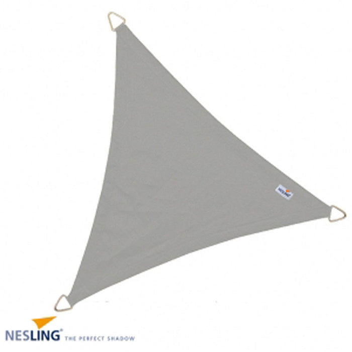 Nesling Toile d'ombrage triangle 4M x 4M x 4M - Couleur Gris 8717677460571 N506-022-34