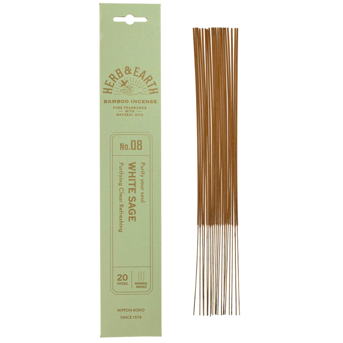Nippon Kodo Encens Herb & Earth - Sauge Blanche 70008