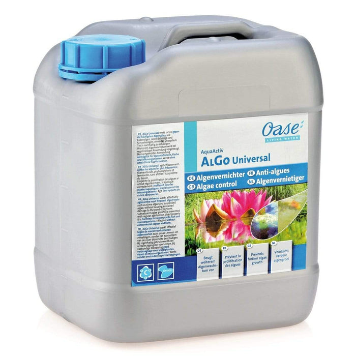 Oase Living Water Produits pour les algues AquaActiv AlGo Universal 5litres - Elimine et prévient les algues - Oase 4010052505459 50545