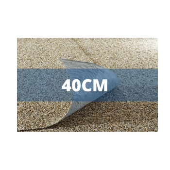 Oase Living Water Bache gravillonnee Bâche gravillonnée couleur sable - 40CM de large - Oase