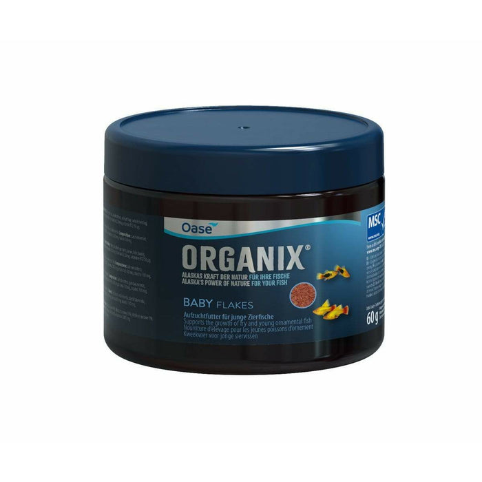 Oase Living Water Nourriture pour poissons ORGANIX Baby Flakes 150 ml - Nourriture d'élevage - OASE 4010052841007 84100