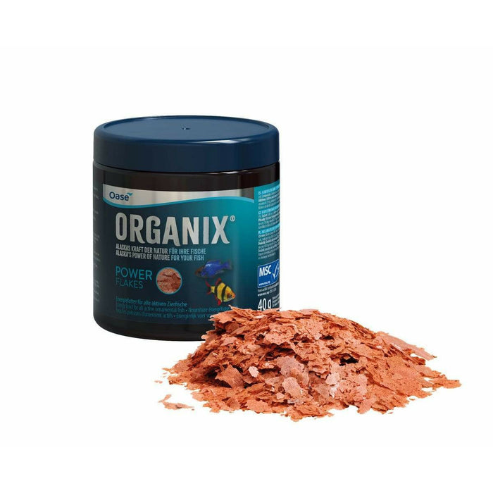 Oase Living Water Nourriture pour poissons ORGANIX Power Flakes 250 ml - Nourriture pour poissons - OASE 4010052841083 84108