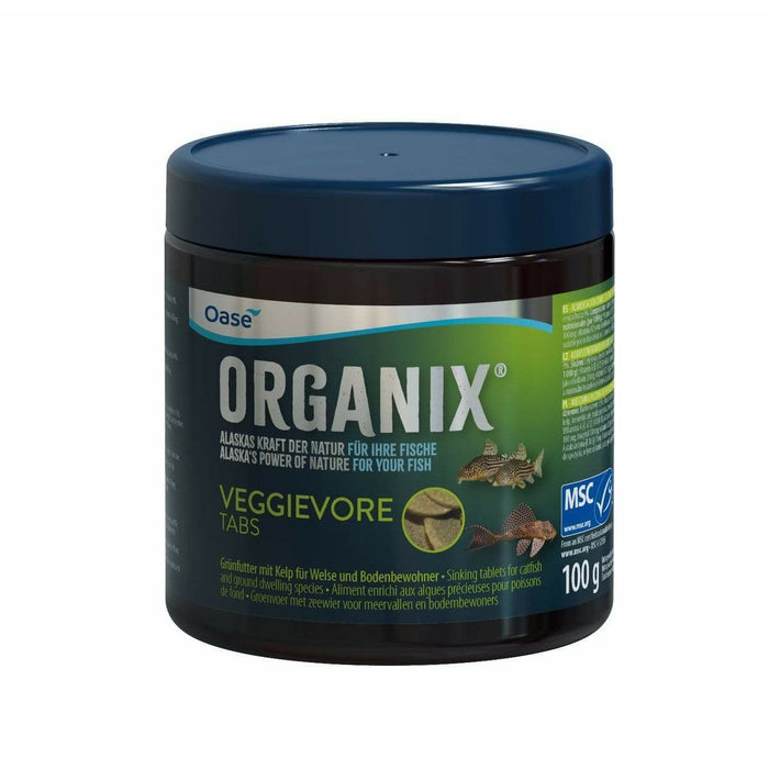 Oase Living Water Nourriture pour poissons ORGANIX Veggievore Tabs 250 ml - Nourriture pour poissons - OASE 4010052841366 84136