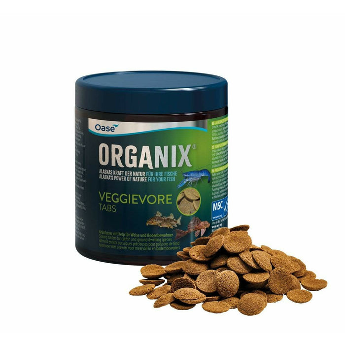 Oase Living Water Nourriture pour poissons ORGANIX Veggievore Tabs 550 ml - Nourriture pour poissons - OASE 4010052841373 84137