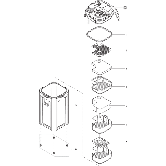 Oase Living Water Pièces détachées BioMaster Thermo 600 - Oase