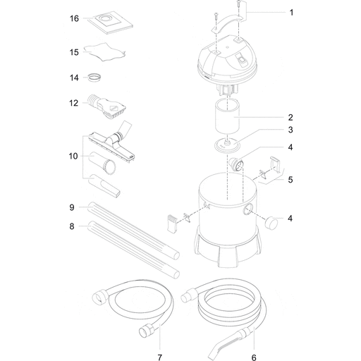 Oase Living Water Pièces détachées Oase Pièces détachées Pondovac Classic - Oase