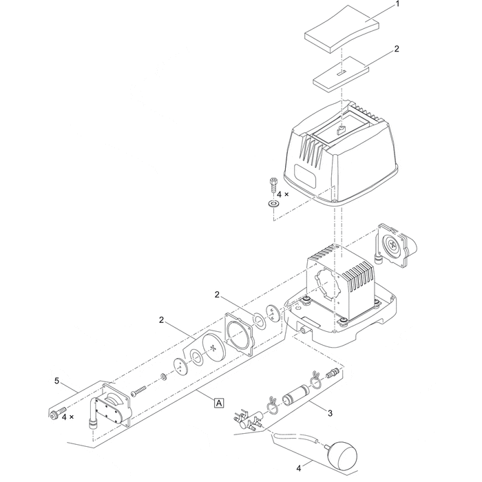 Oase Living Water Pièces détachées pour AquaOxy 4800