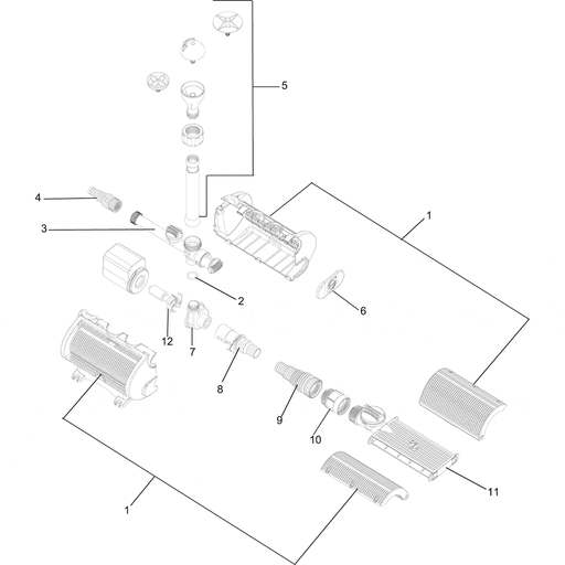 Oase Living Water Pièces détachées pour Aquarius Solar 700