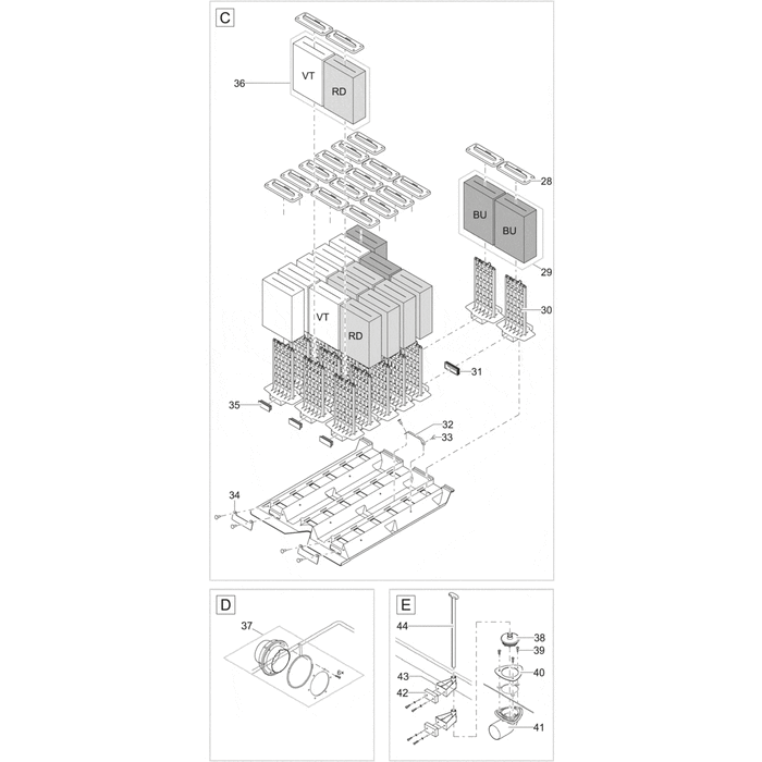 Oase Living Water Pièces détachées pour BioTec ScreenMatic² 140000